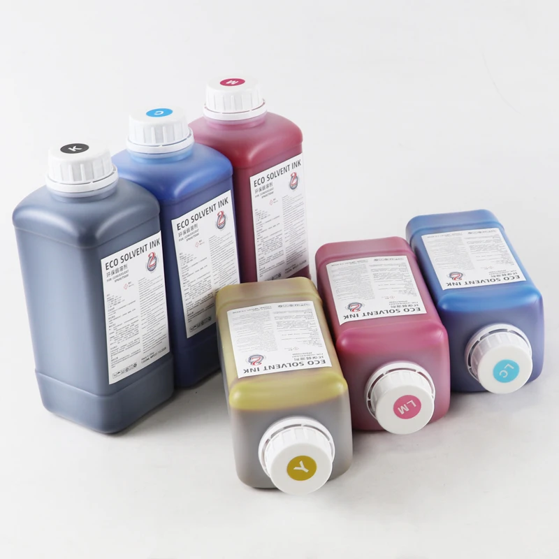 1000ML Eco-solvent Ink Compatible For Roland LEC-330 LEF-20 BN20 20A SP540V VS640 RS540 XJ740 SP300 XR640 SP540i VS300i Printer