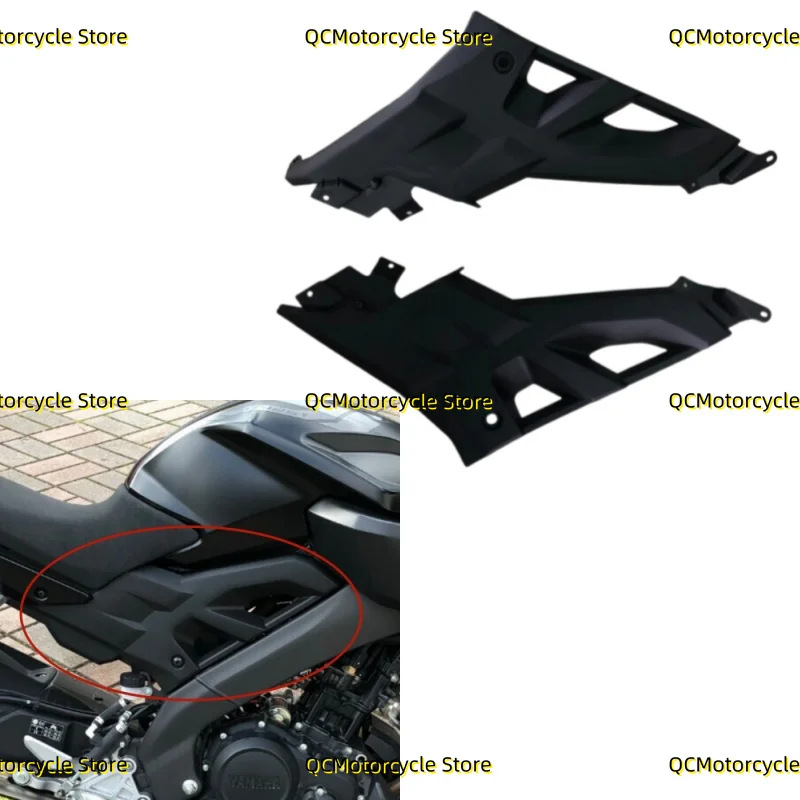 

Аксессуары для мотоциклов, пластиковая боковая крышка бензобака, панель обтекателя, подходит для Yamaha MT125 MT125 MT-125 2015-2020