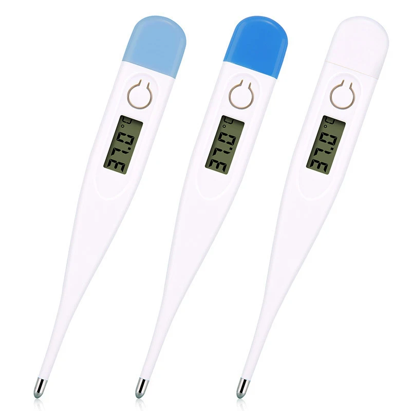 Fahrenheit Electronic Thermometer Digital Display Lcd Display Ming Prompt And Memory Function Measurement Accuracy