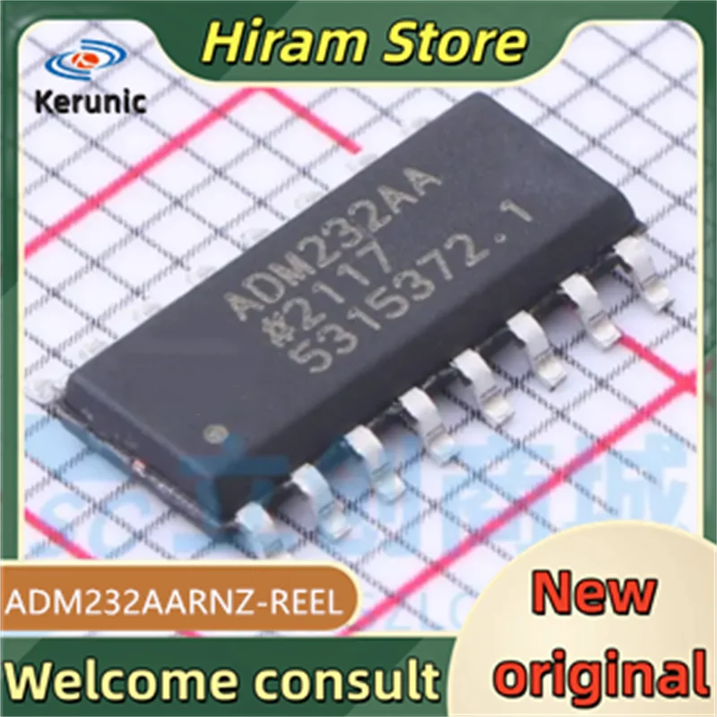 

3PCS ADM232AA New and original ADM232AARNZ-REEL ADM232AARNZ ADM232AARN ADM232