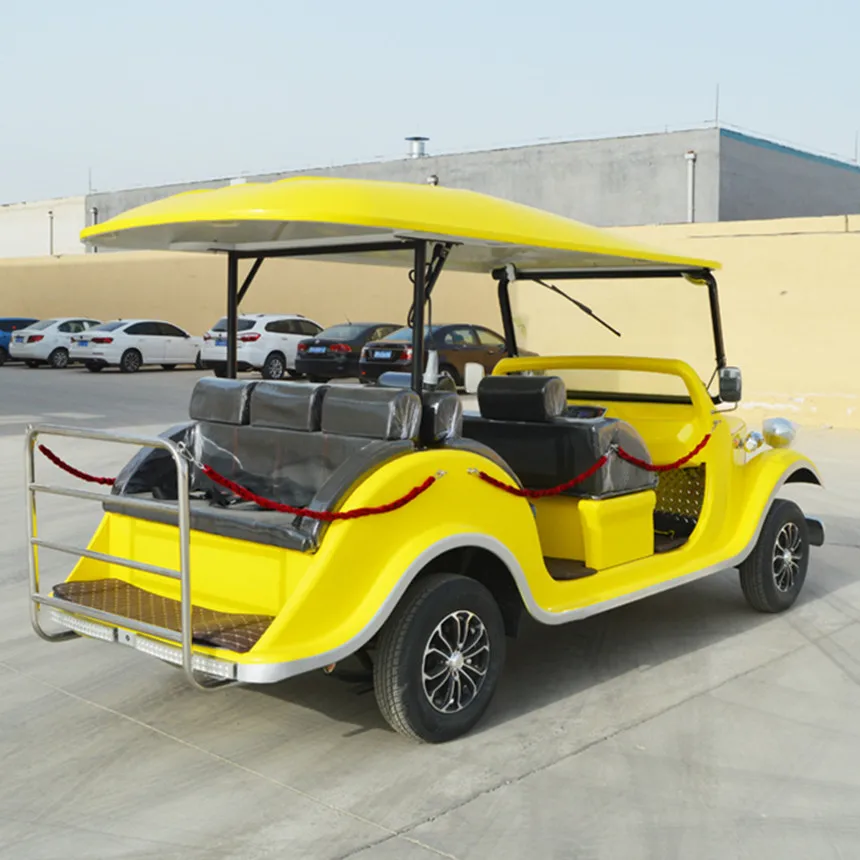 Manufacturer Wholesale Electric vintage/antique/classic Car Dedicated To Attractions 72 Volt golf Four wheeler