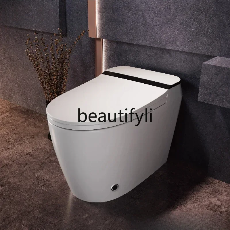 

Bathroom Super Swirl Ceramic Flushing Smart Toilet Seat Heating Automatic Flushing Household Integrated Toilet4593