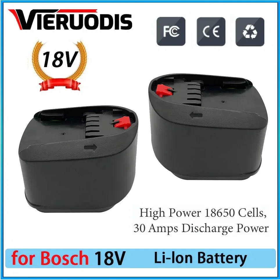 

For Bosch 18V 9800MAH Lithium Ion Rechargeable Tool Battery PBA PST PSB PSR Bosch Home, Garden Tools (TypeC only) AL1810CV