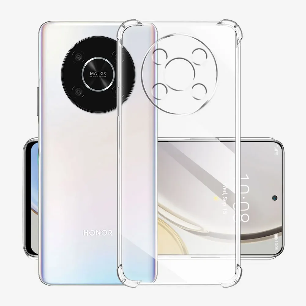 For Huawei Honor X9 5G Case Silicone Soft Shockproof Back Cover For Honor X9 4G Clear Phone Case For HonorX9 4G 5G Funda Coque image 5