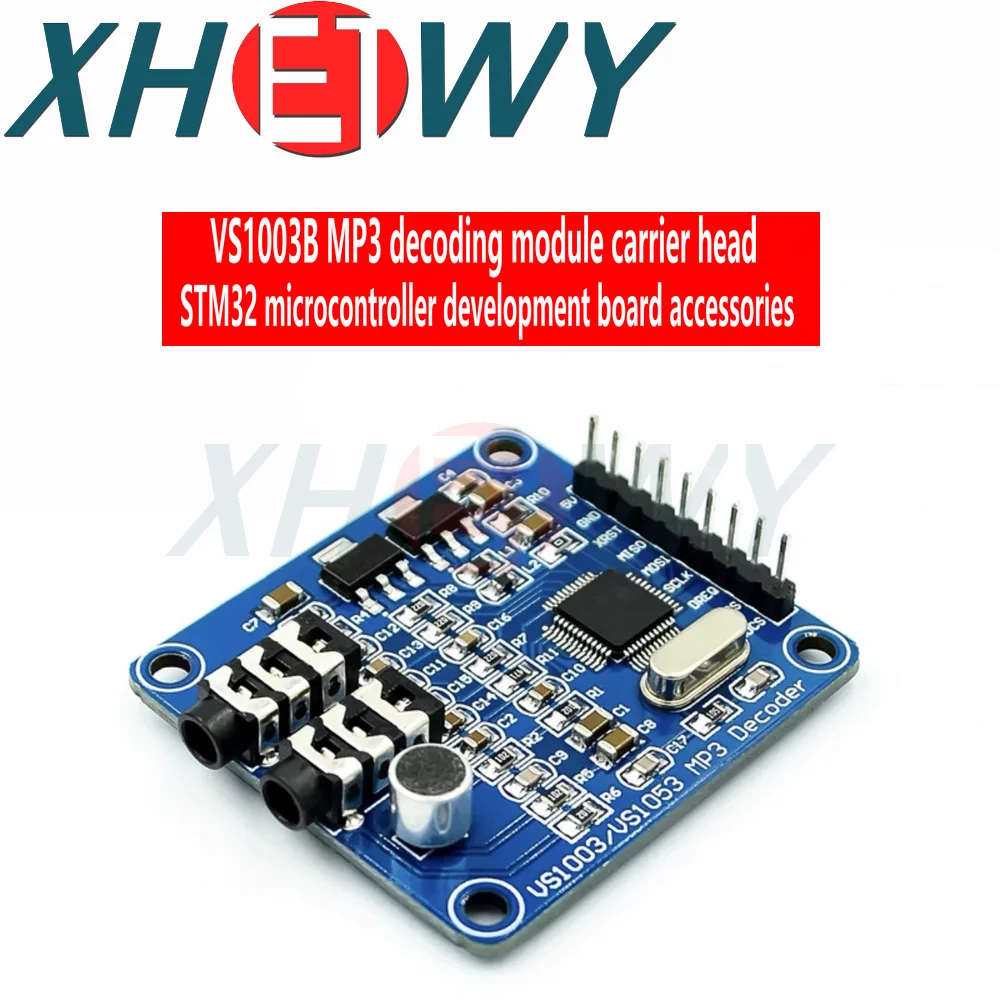 VS1003B VS1053 MP3 Decoding Module,Microphone Head,STM32 Microcontroller Development Board Accessories