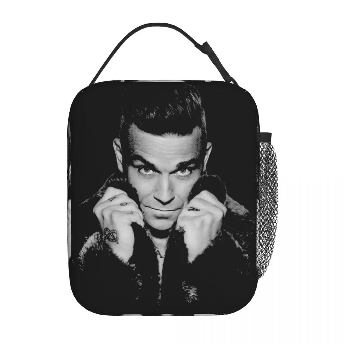 أكياس الغداء المعزولة من روبي ويليامز، حاوية غداء حرارية كبيرة، صندوق غداء، أكياس تخزين المواد الغذائية، نزهة الكلية #2