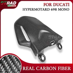 For Hypermotard 698 MONO RVE 2024 2025 Carbon Fiber Rear Fender Mudguar Accessories Mudguard Cover Fairing Kit Motorcycle Parts