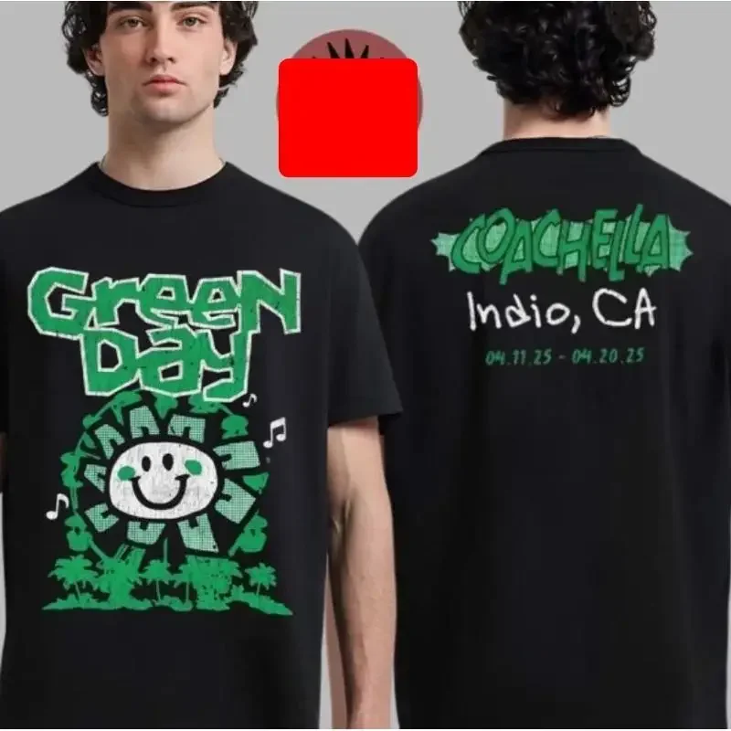 Gr33N Day 2025 Exclusive T Shirt Indio California Kerplunk Flower