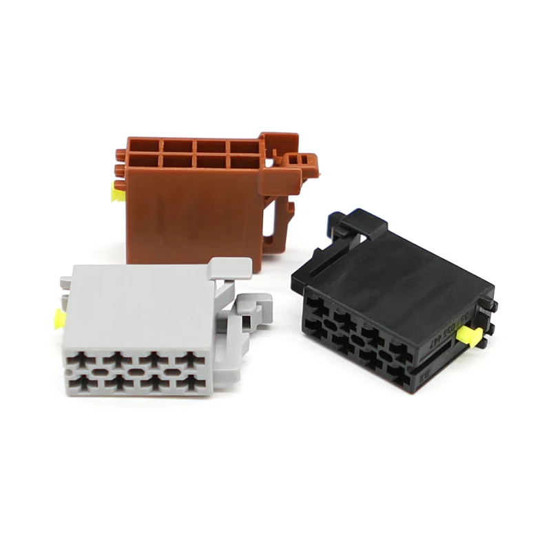 8Pin Automotive Connector 2.8mm Female Socket Additional Terminal Compatible with 963120-1 963121-1 962191-1