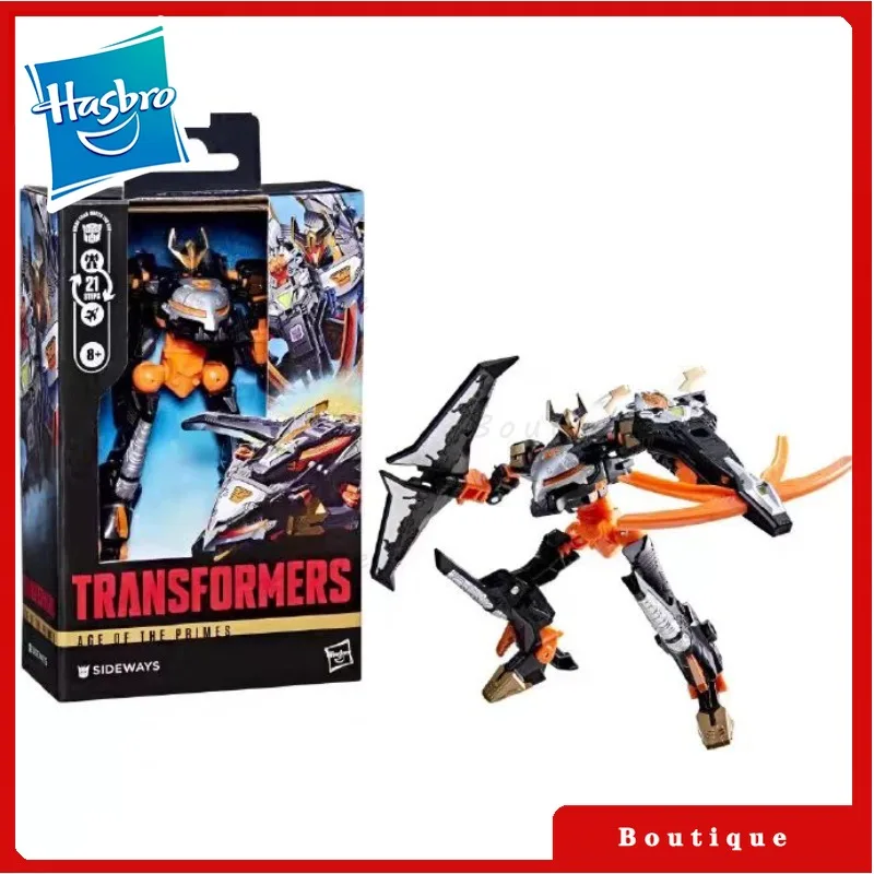 Dostępne zabawki Hasbro Transformers Age Of The Primes Deluxe Sideways Figurka Akcji Robot Zabawka Kolekcjonerska Prezenty Hobby