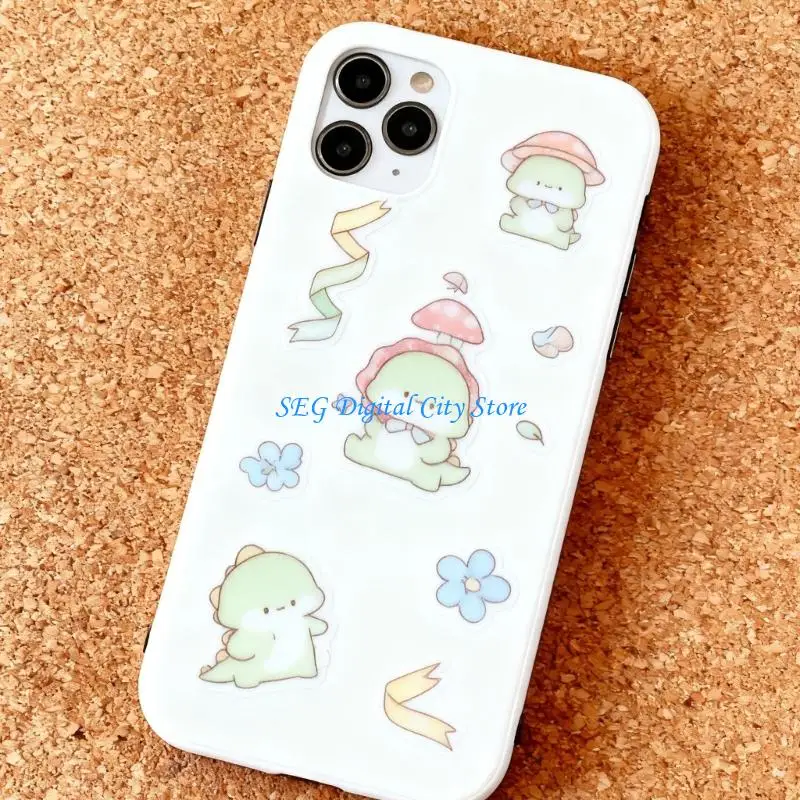 U75B Cartoon Felt Paper Sticker Scrapbooking Sticker For Journal Notebook Decoration