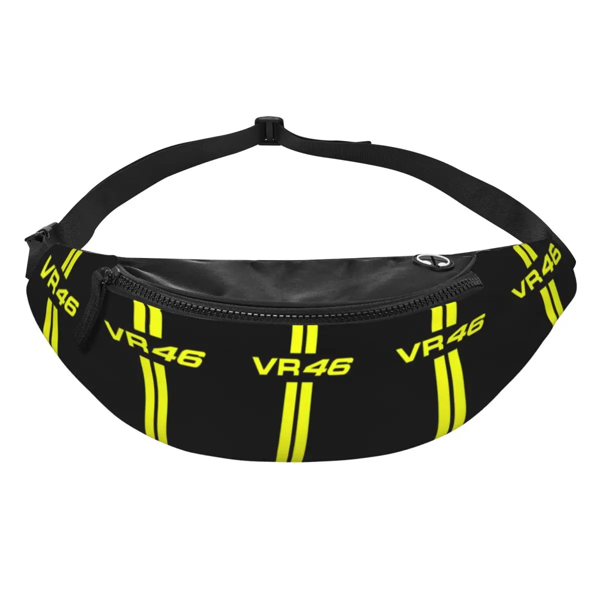 

Moto-Gp Rossi-Race Motorcycle Motocross Vr 46 Fanny Pack Men Women Crossbody Adjustable Waist Bag Travel Running Phone Pouch