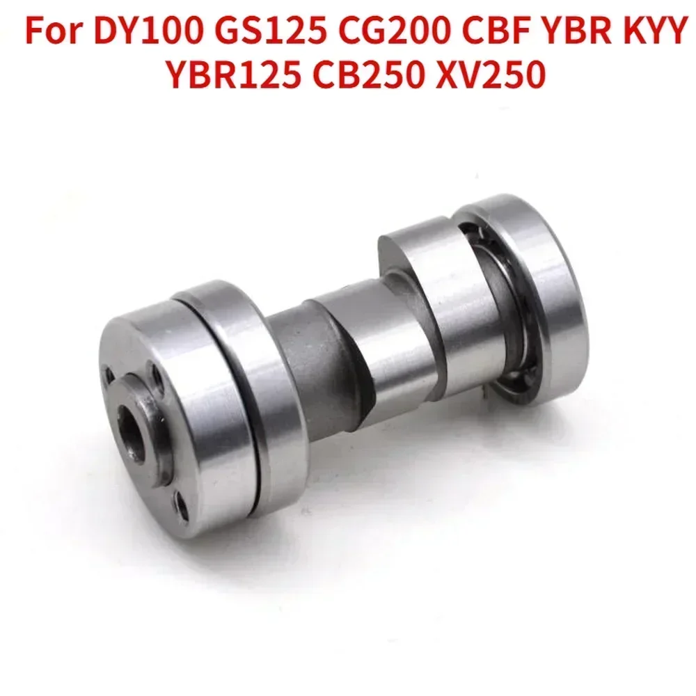 For Motorcycle Camshaft For GN250 DY100 GS125 CG200 CBF CB125 For YBR125 CB250 XV250 Cam Electric Tricycle Drivetrain Gaskets Se