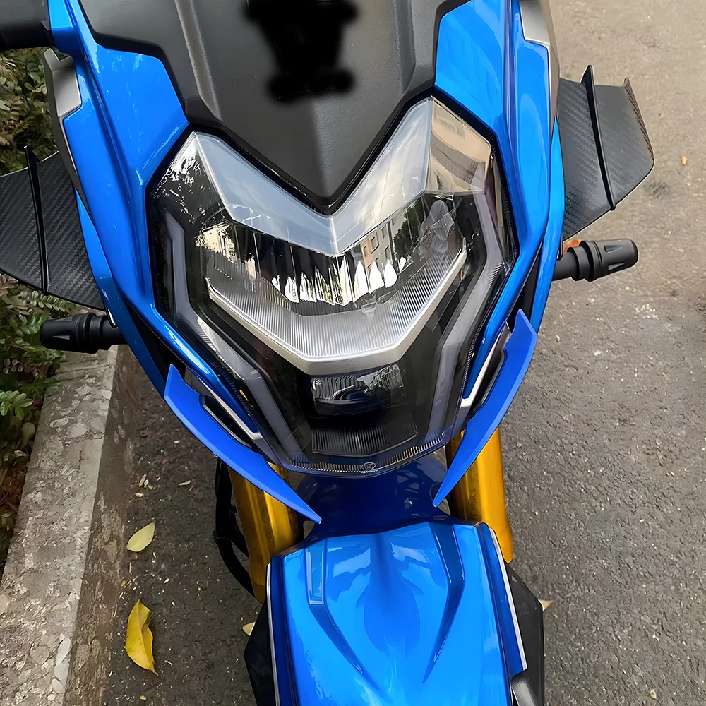 For Motorcycle Mod GP Airfoil Spoiler Fuxi Guohuo Qiaoge Jingzhan Horizon Sport Bike Wind Wing