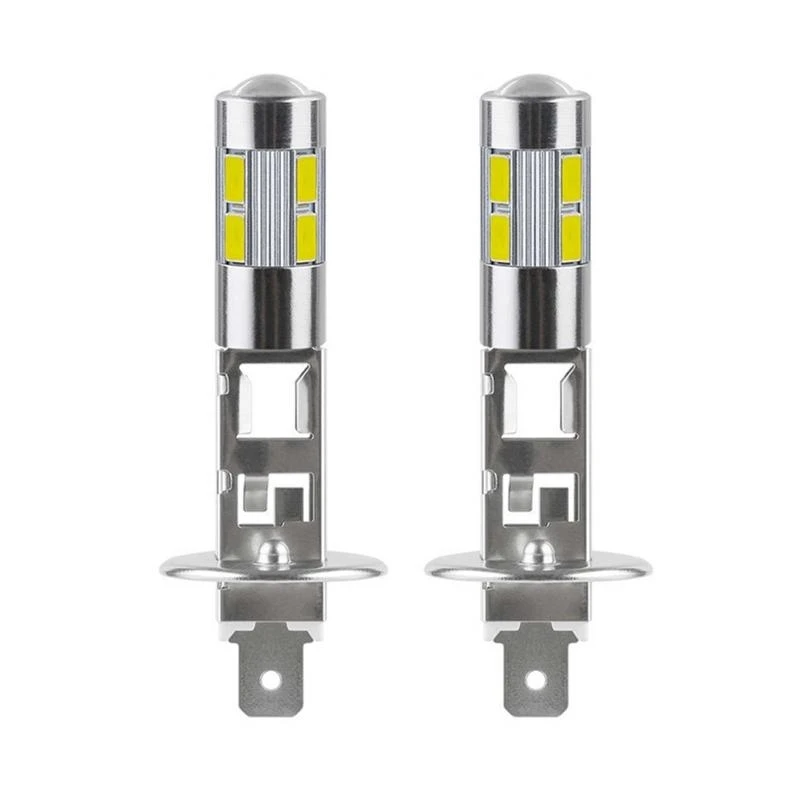 

10LED H1 10SMD 5630 Car Anti Fog Lamp Light Bulb Daytime Driving Headlight 2x