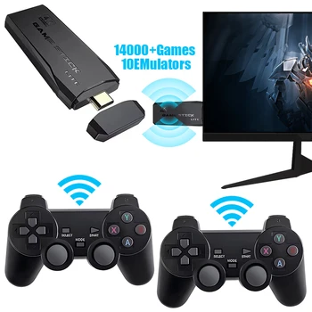 M8 Game Stick 4K 10000 Games HD Video Game Console For PS1/GBA/SEGA/MAME/SNES/FC Dendy Game Console Support 10 Emulators Games