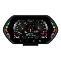 Car HUD Head-up Display On-board Computer With English Manual Car Digital Speedometer GPS Data Refresh Brand New