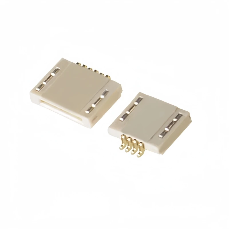 10PCS FPC/FFC Connector 0.5MM Pitch Flat flexible cable socket Double-Sided 1.2H No-locking 4P 5P 6P 10P 14P 15P 16P 18P 20P