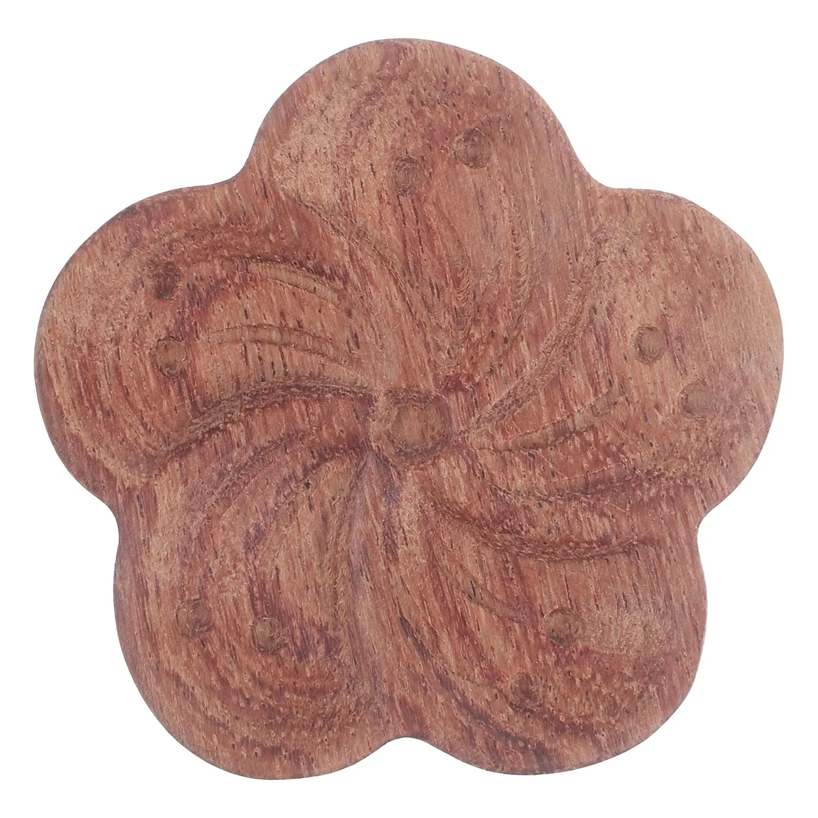 

Деревянный аромадиффузор в форме цветка с гладкой поверхностью для дома, автомобиля, офиса, для эфирных масел