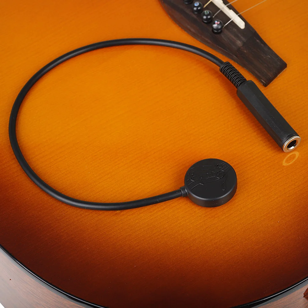 

1 Set Acoustic Guitar Pickup Professional Folk Guitar Piezoelectric Transducer Easy Install No Hole Drilling Reliable Instrument