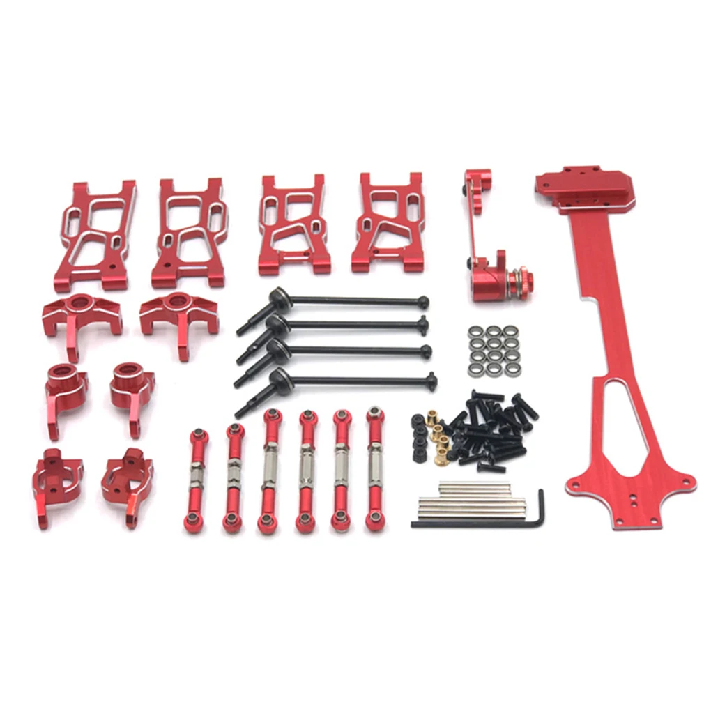 

Front Rear Swing Arm RC Truck Steering Cup C-Shaped Seat Link Rod Kit
