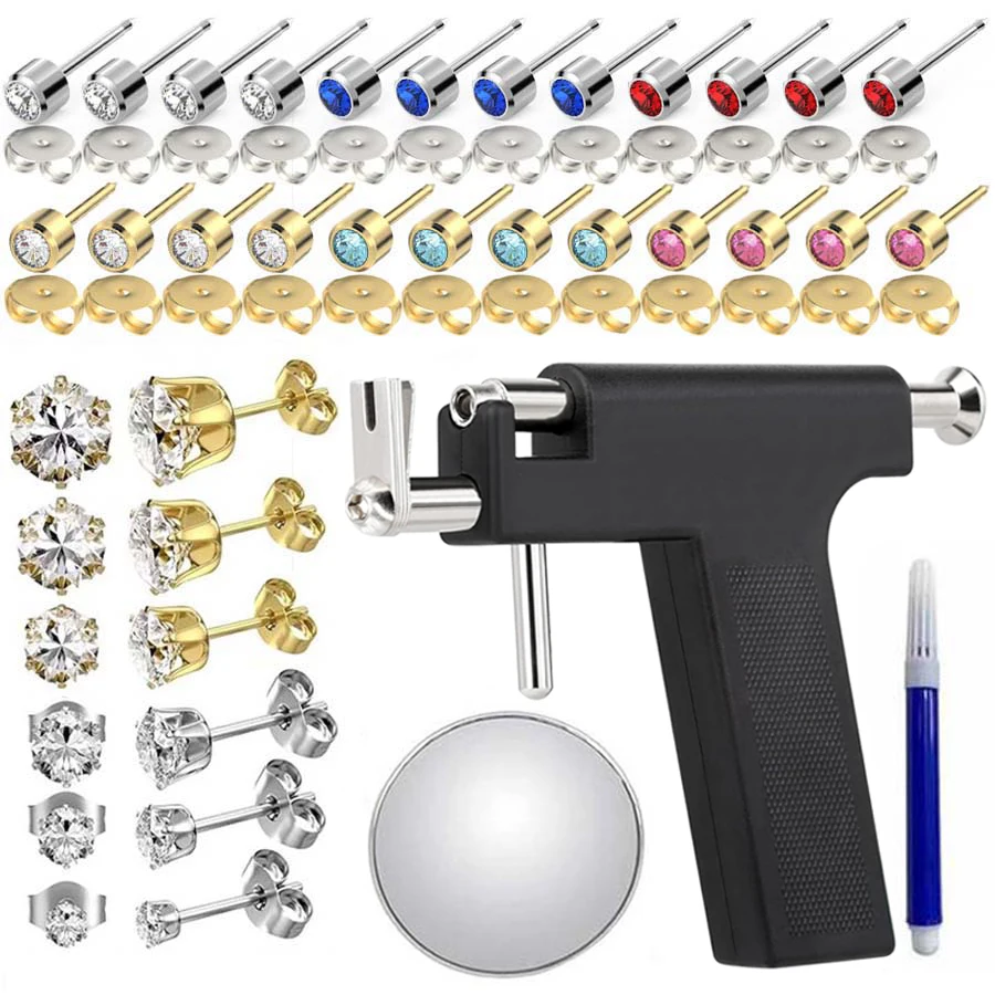 #10 Trending Ear Stud Piercings Right Now