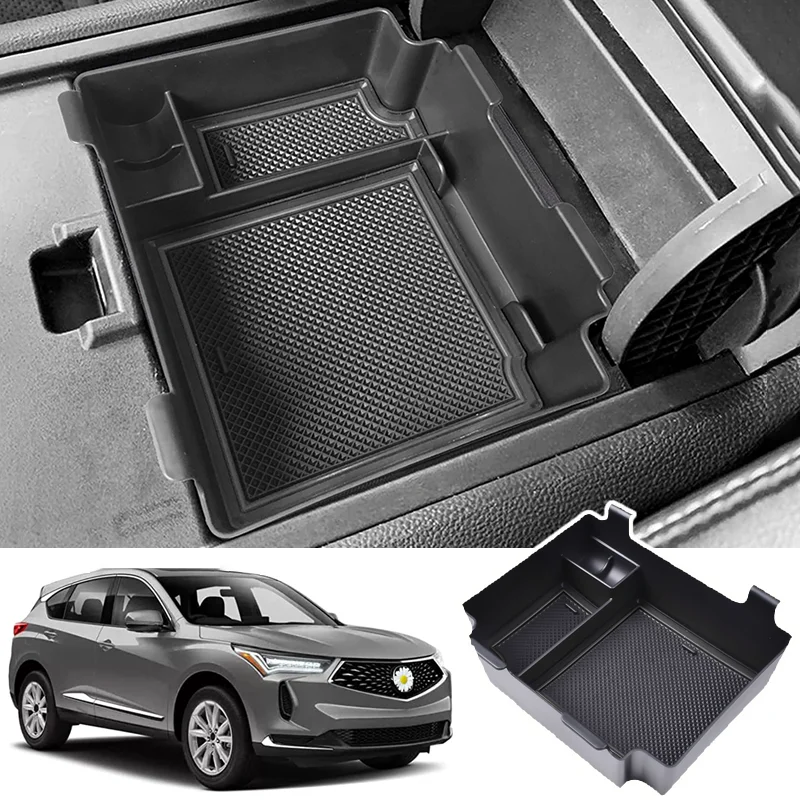 

Center Console Organizer Armrest Storage Box For 2022 2023 Honda Acura RDX Car Armrest Interior Accessories Gear Shift Tray