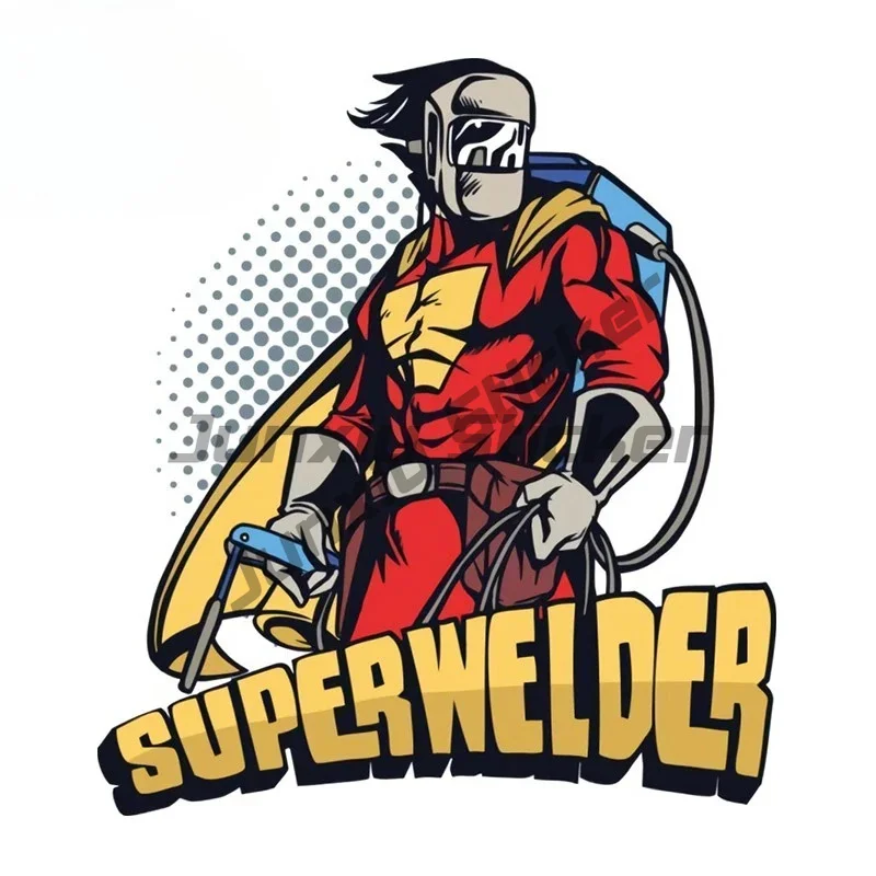 

For Super Welders Car Sticker Occlusion Scratch Decal Waterproof Creative RV VAN Car Door Protector