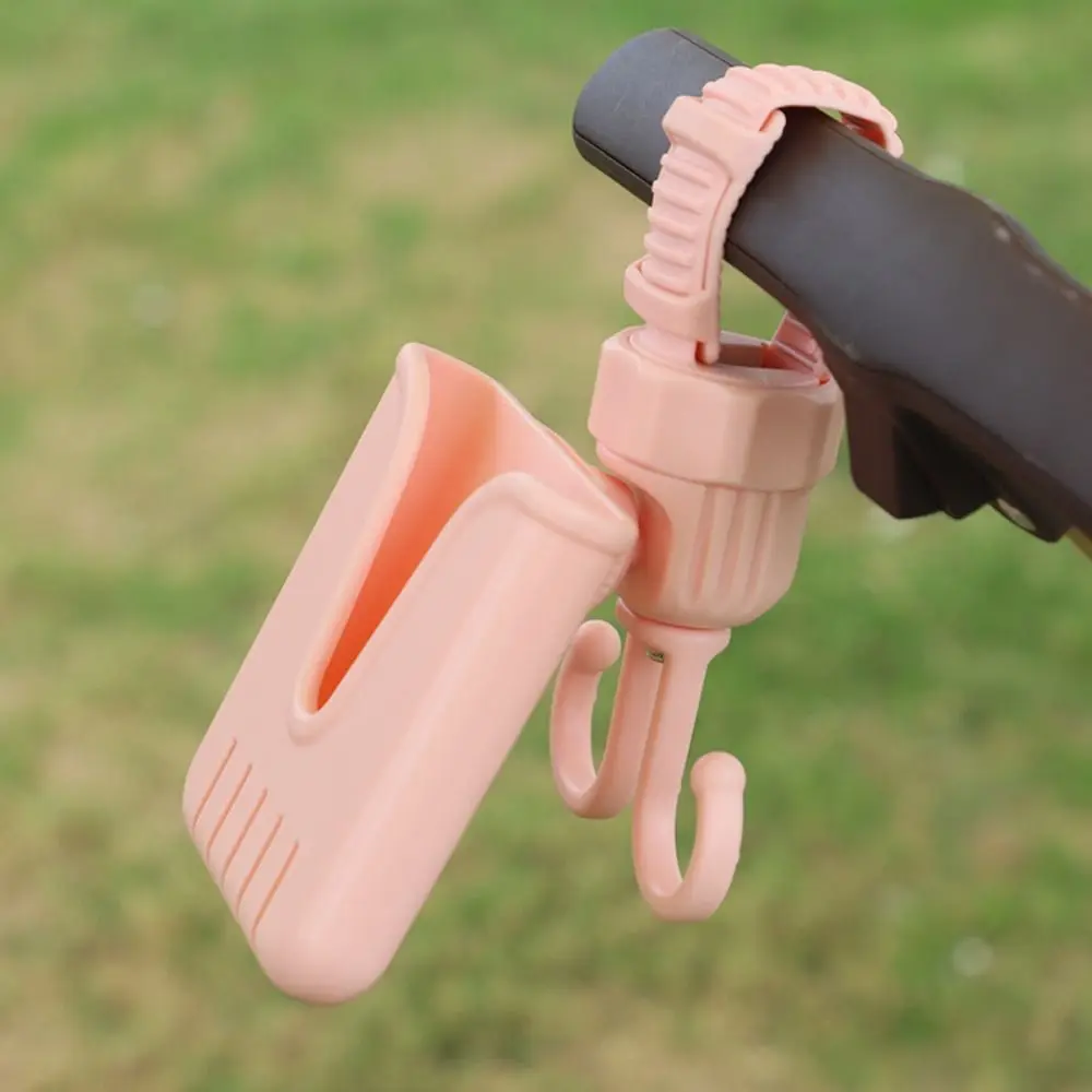 

Крючки для детской коляски 2 в 1, вращающиеся креативные подвесные двойные крючки для велосипеда, многофункциональная поддержка телефона