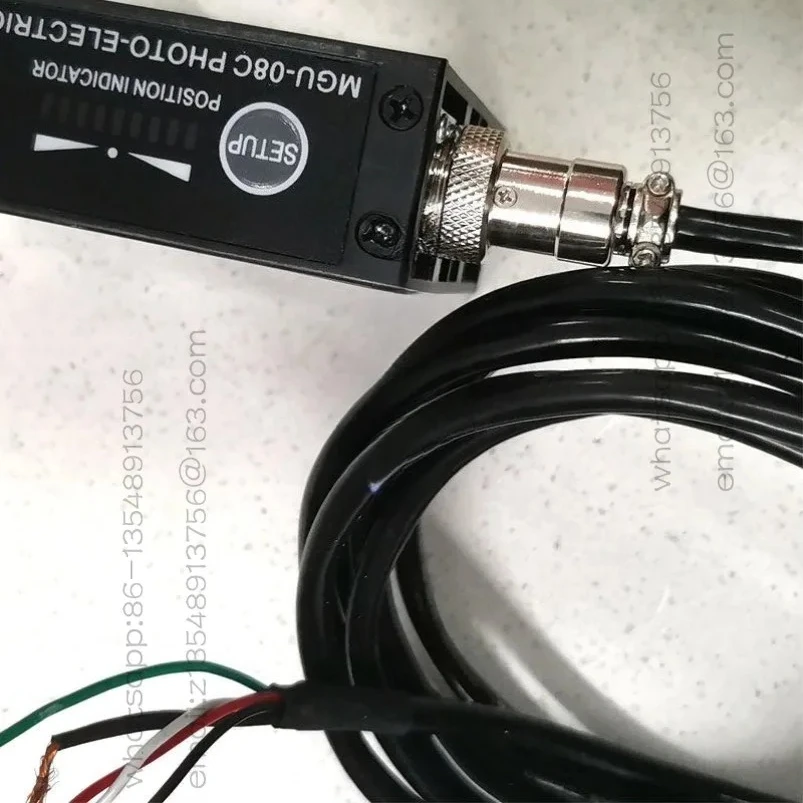 MGU-08C Deviation Correction Sensor Slot Type Heel Edge Photoelectric Eye PS-400S Masking Machine Deviation Correction Available
