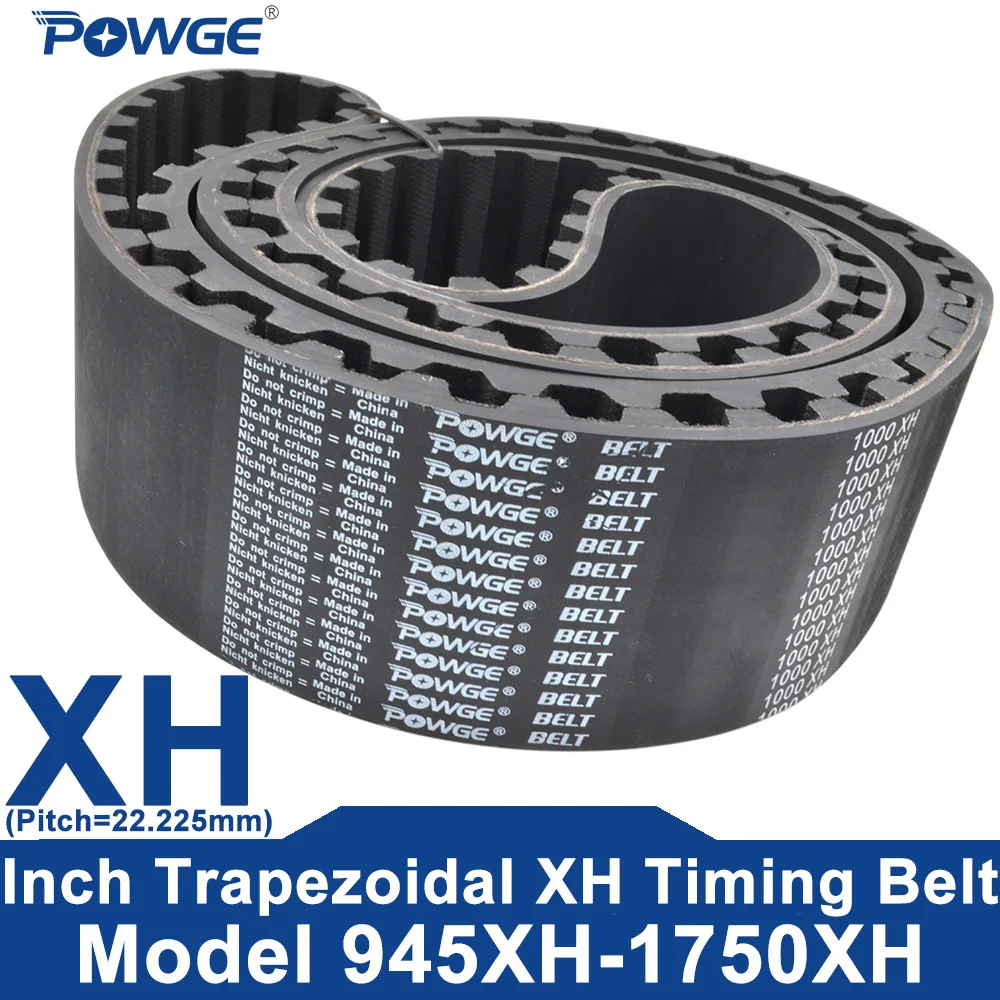 POWGE XH Timing belt 787 800 805 820 840 870 875 890 900 910 927 945 950 963 980 1000 1025 1050 1120 1260 1304 1348 355XH-1750XH