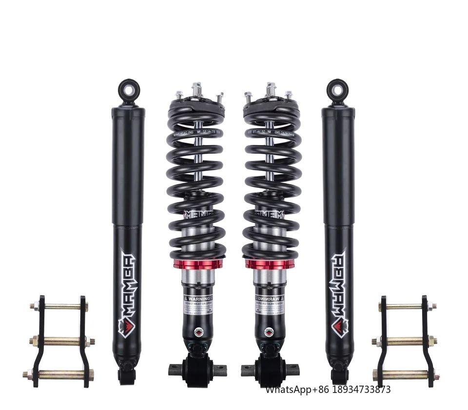

For Ford Ranger T9 Foam Cell Adjustable Car Shock Absorbers 2 Inches Lift Off-road Suspension Kit Coil Springs