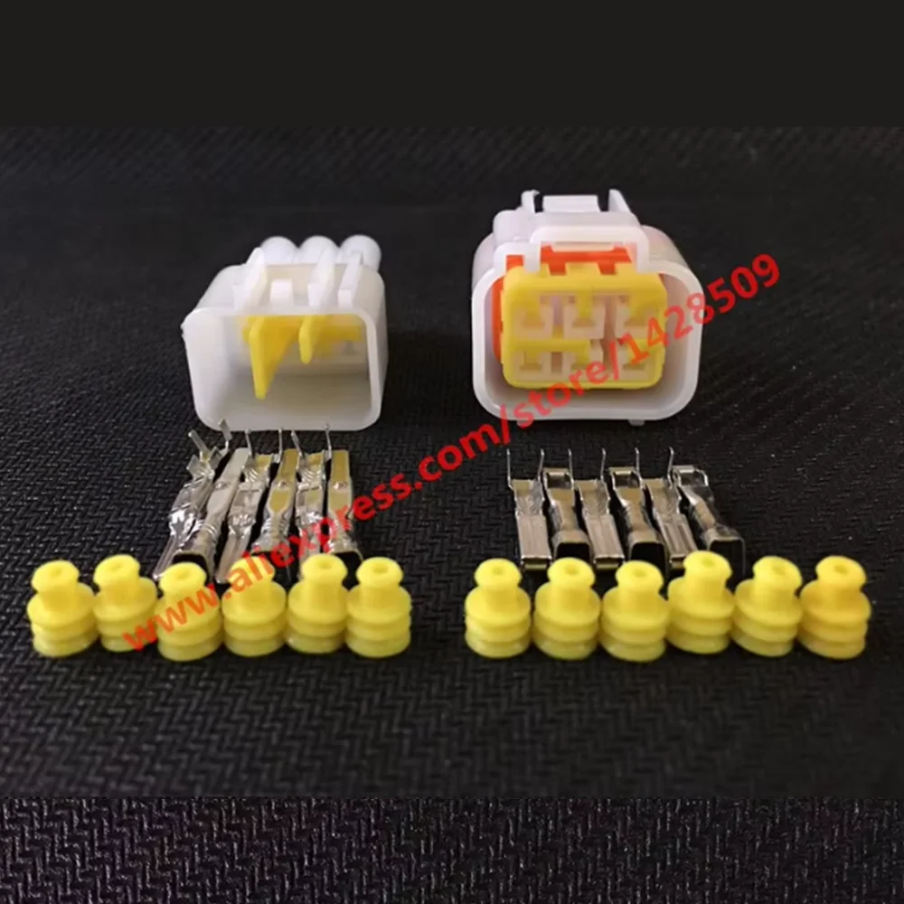 1 Pcs Furukawa 6 Pin FW-C-6M-B FW-C-6F-B Female Male Waterproof Electrical Wire Connector Plug Auto Connectors