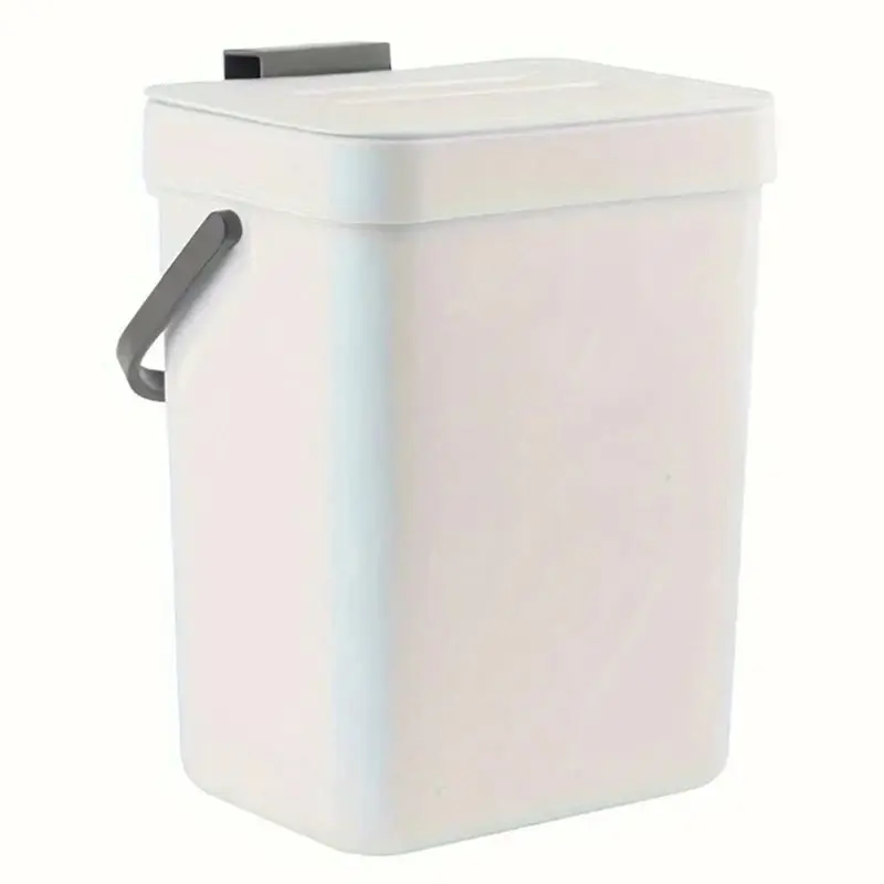 سلة مهملات موفرة للمساحة، سلة مهملات صديقة للبيئة للمطبخ والمكتب، لا حاجة للكهرباء