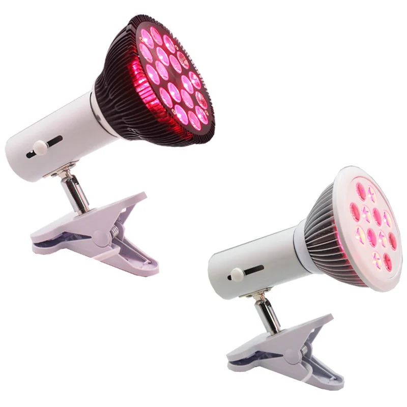 

E27 Red LED Light Bulb 54W 660nm Red Light Therapy Lamp 850nm Infrared LED Light Therapy/ Par38 Grow Bulb