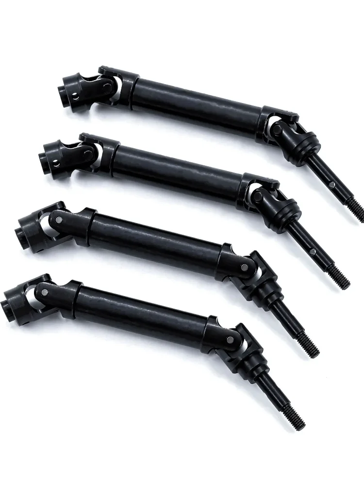 Aço dianteiro e traseiro Driveshafts para Traxxas, Parte RC Car Upgrade, 1/10 Slash, 4x4 Rustler Stampede Slash, 2WD, 4