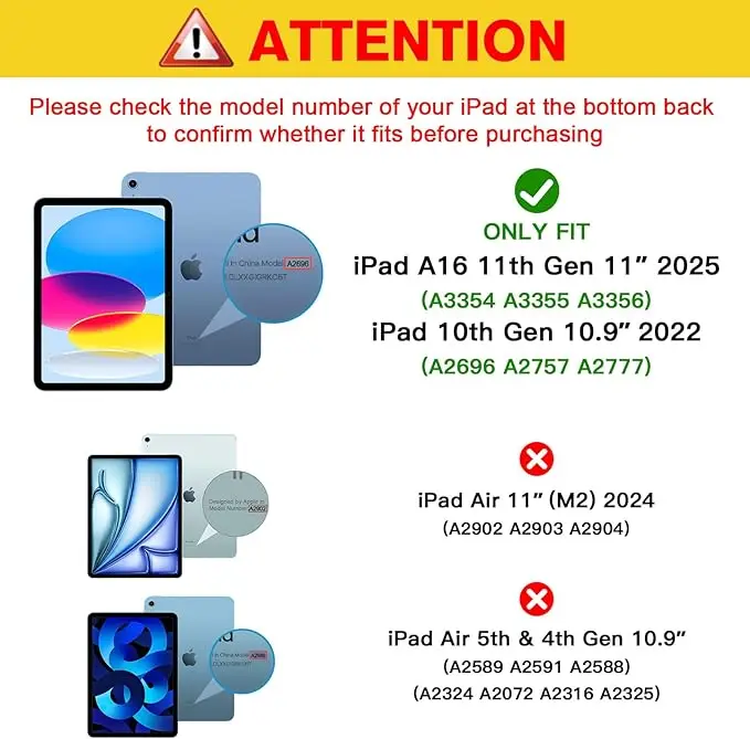 2Pcs For iPad 11/10th Generation Tempered Glass For 2025 iPad 11 inch (A16)/10th Generation Anti-Scratch Screen Protector view 5