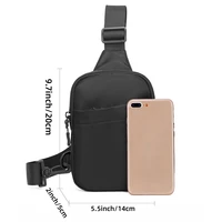 2In1 Multi-functional Waist Bag Chest Bag Outdoor Travel Bag For Men Women Casual Crossbody Small Sling Backpack Sling Bags 5