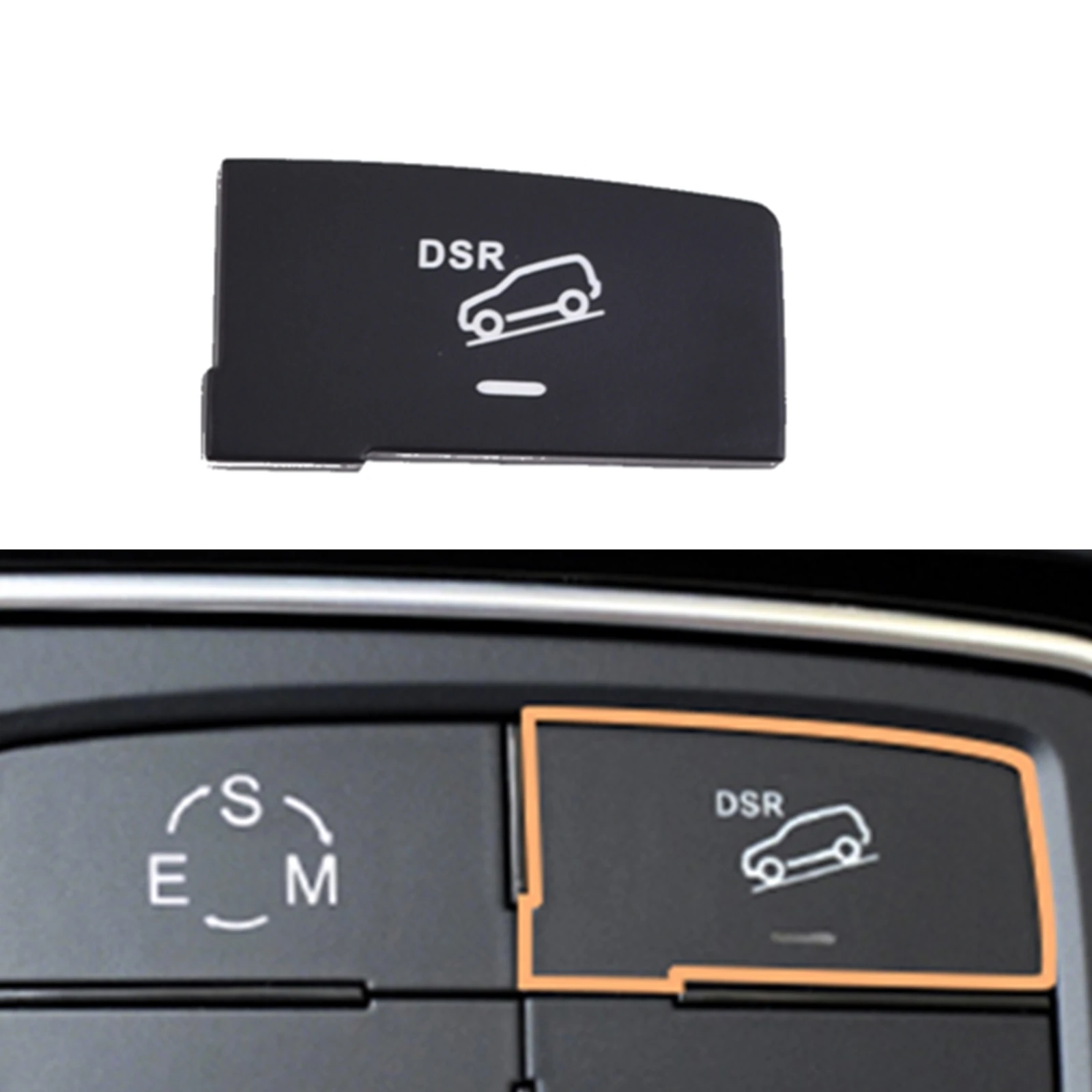 Center Console Adjuster Control Panel Switch Button DSR Cover Cap For Mercedes-Benz ML GLE W166 GLE350 GLS500 GL W164 GLS X166