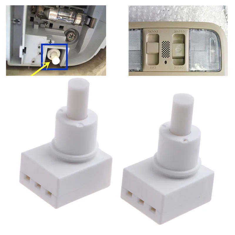 2Pcs Interior Dome Light Lamp Switch Sensor Fit for Honda Accord CR-V 34404-SDA-A21 34404-SNA-A01