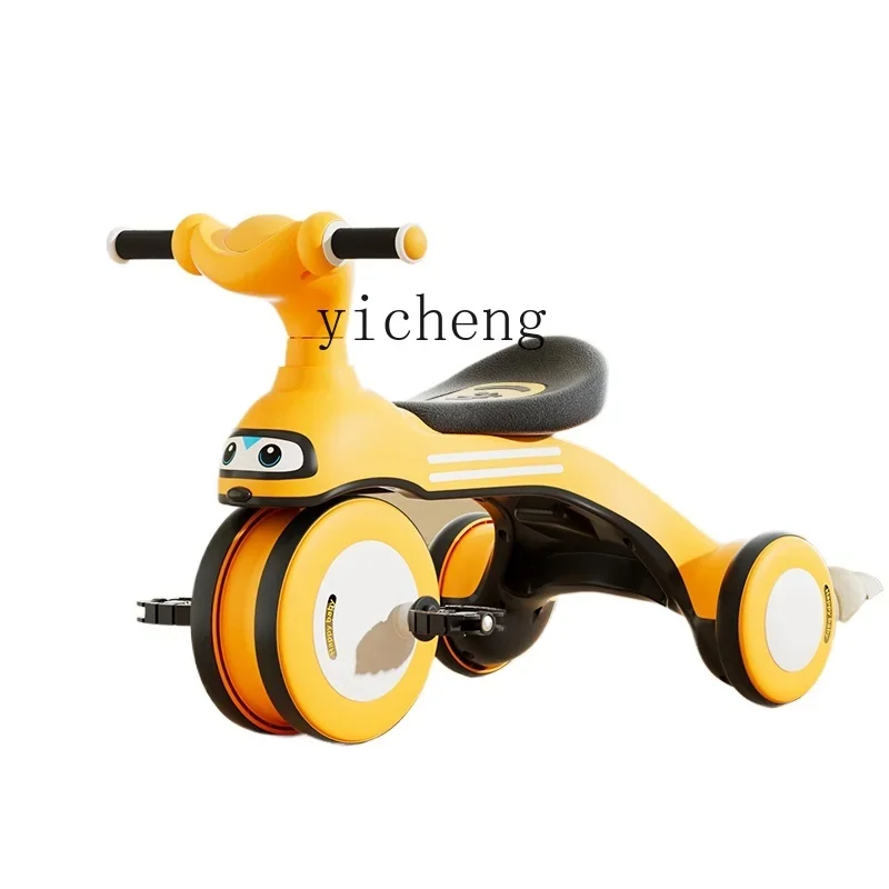 

Tqh Children's Tricycle Bicycle 1-3 Years Old 6 Baby Sliding Balance Car Children Lightweight Pedal