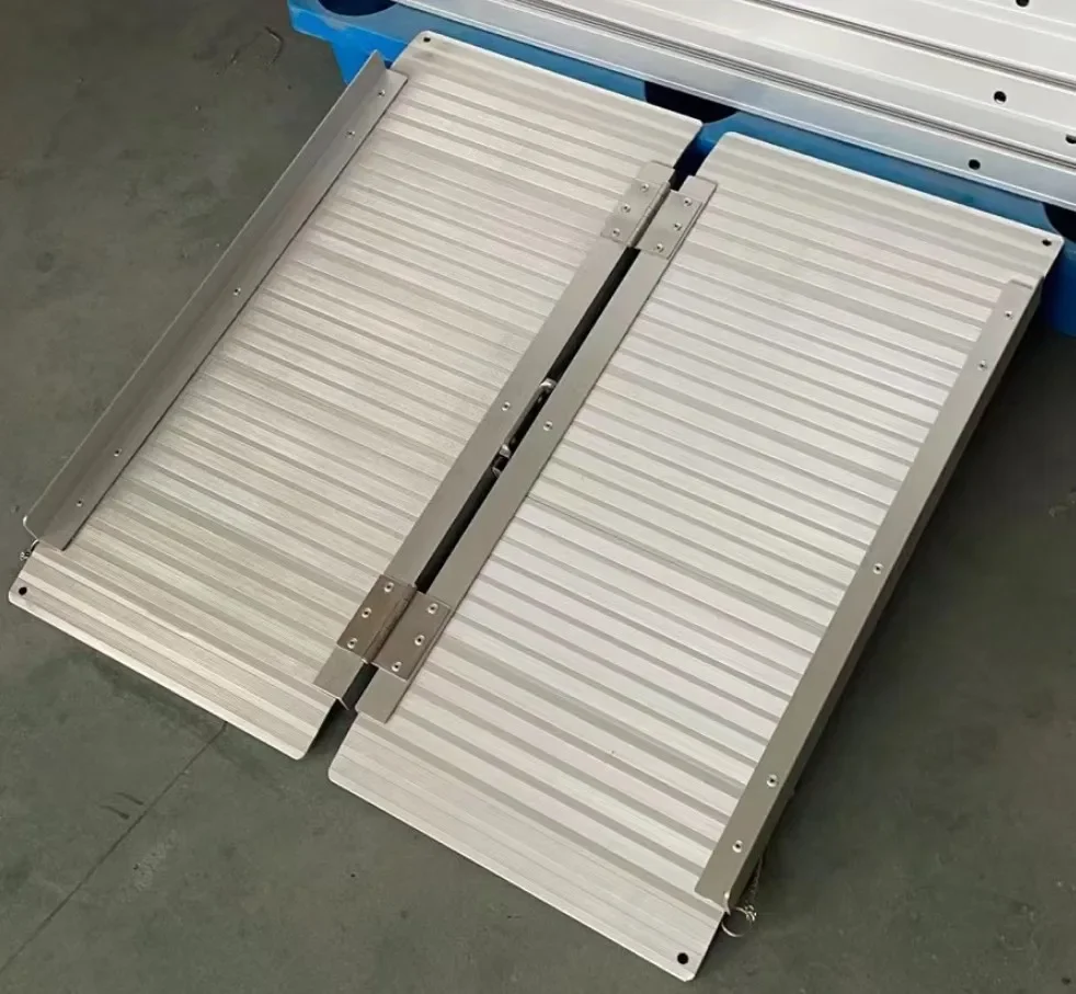 Barrier-free aluminum alloy up and down steps, stairs and slopes