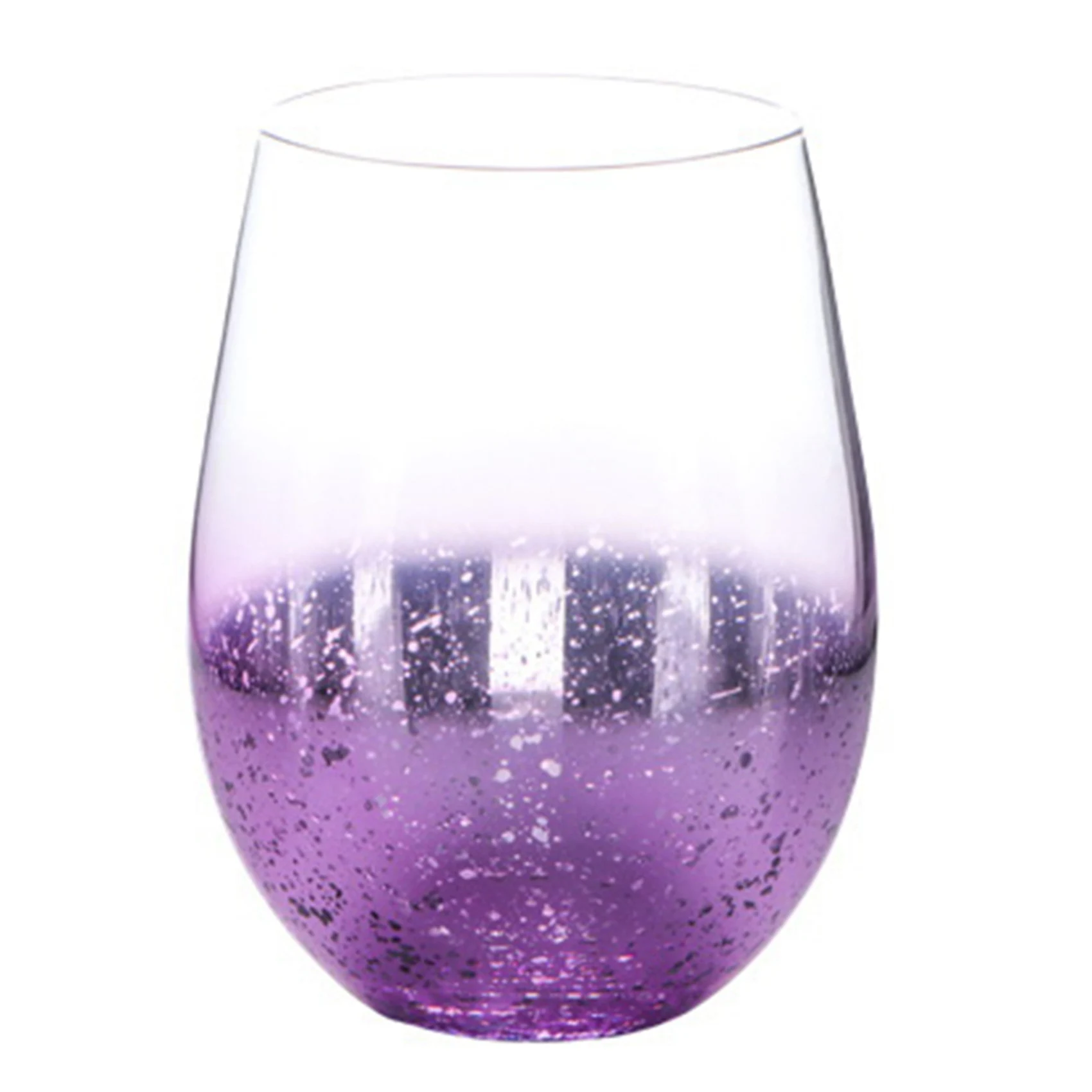 Crystal Clear Starry Sky Wine Glasses Cocktails Whiskey Wine Glasses Pot-Bellied Cup Juice Milk Coffee Mug Shiny Glass C