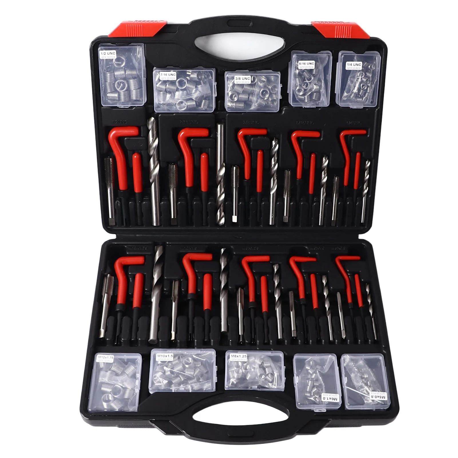 

Screw Thread Repair Kit Uniform Force Imperial Sizes Thread Insert Tapping Tool for Separation Equipment