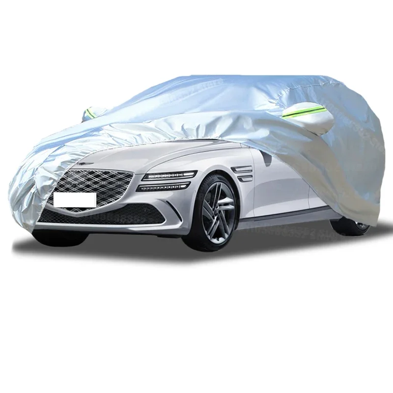 For Genesis G80 Car Cover Outdoor Protection Covers Snow Sunshade Waterproof Dustproof Exterior UV Car Accessories
