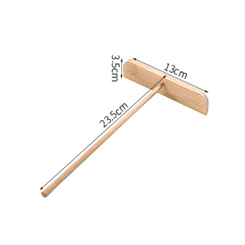 

4Pcs Bamboo Crepe Spreader Pancake Scraper Kitchen Tools Baking Gadgets Wooden Making Tool For Pan Skillet