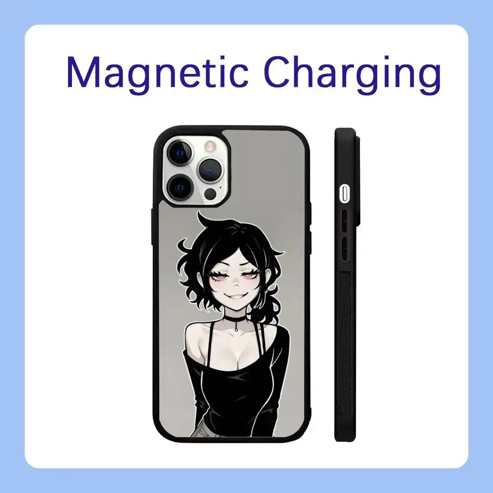 Чехол для телефона «Трана Энди и Лейли» для iPhone 17,16,15,14,13,12,11, Pro, Max, Plus, Air, Mini, SE Magsafe с беспроводной зарядкой