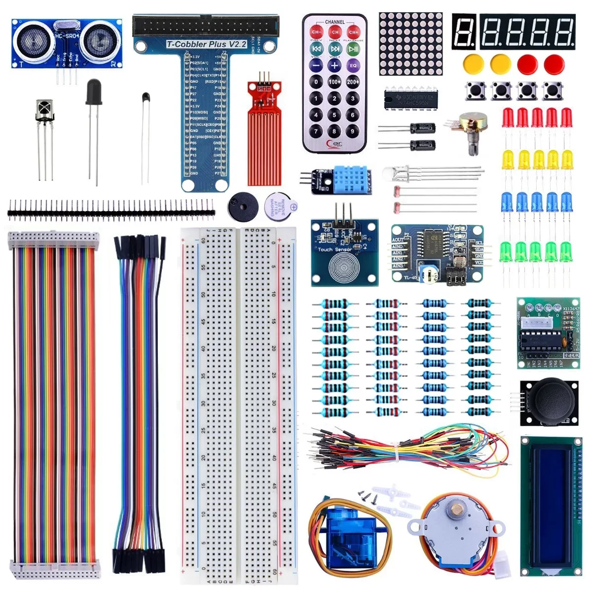 Starter Kit for Raspberry Pi +Arduino IoT Beginner Learning Kit 25 Modules 26 Lessons for RPI 30 Lessons for Arduino Python Code