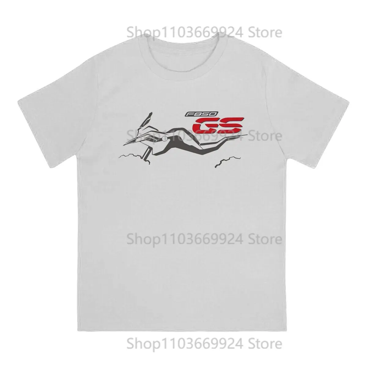 GS Motorcycle F850GS T Shirt Harajuku Homme Men's Tshirt Polyester  Men Clothing