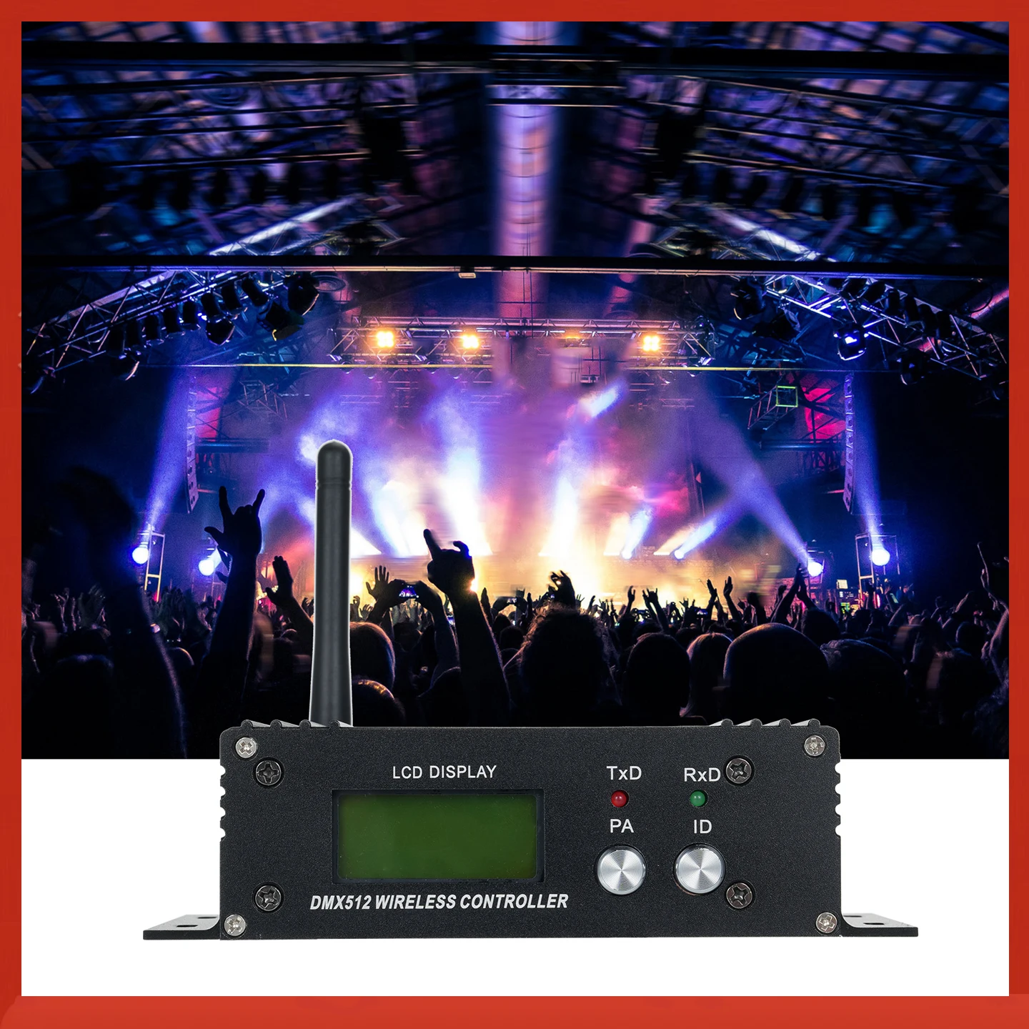 dmx-512-24g-ワイヤレスコントローラー送信機受信機-lcd-ディスプレイ電源調整可能なリピーター照明コントローラー-35-グループ